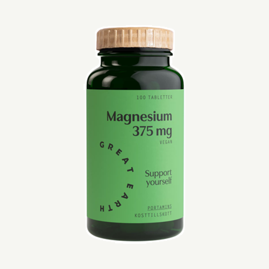 Magnesium 375mg 100t
