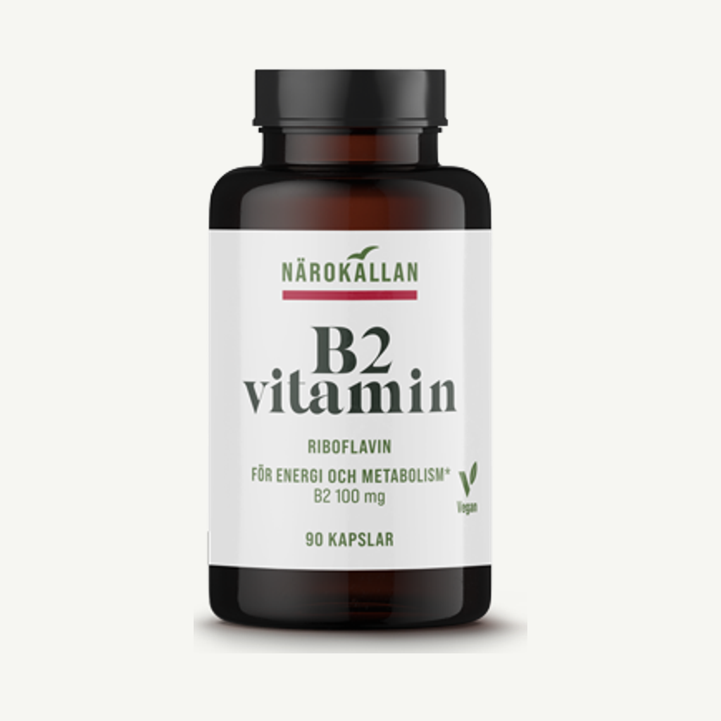 Närokällan B2 Riboflavin 100 mg 90 kapslar