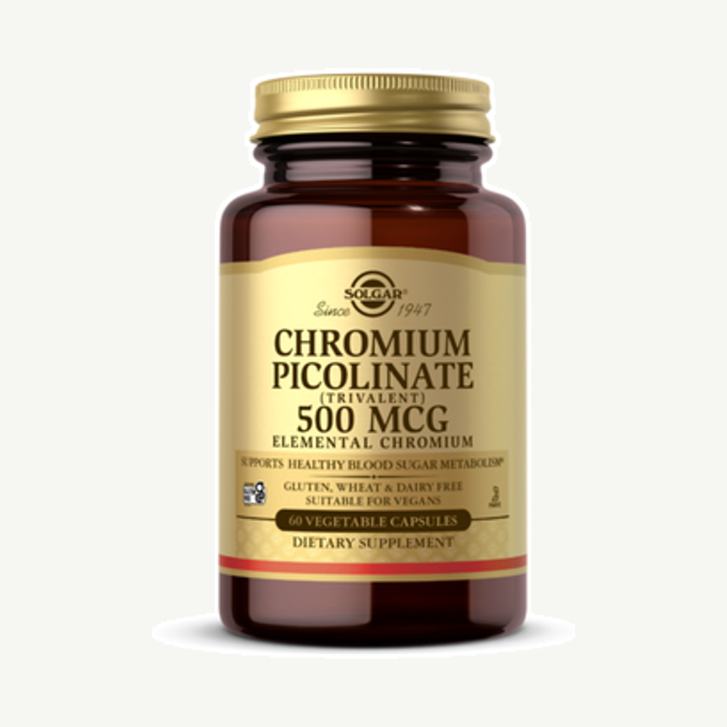 Chrom Picolinate 500mcg 60k