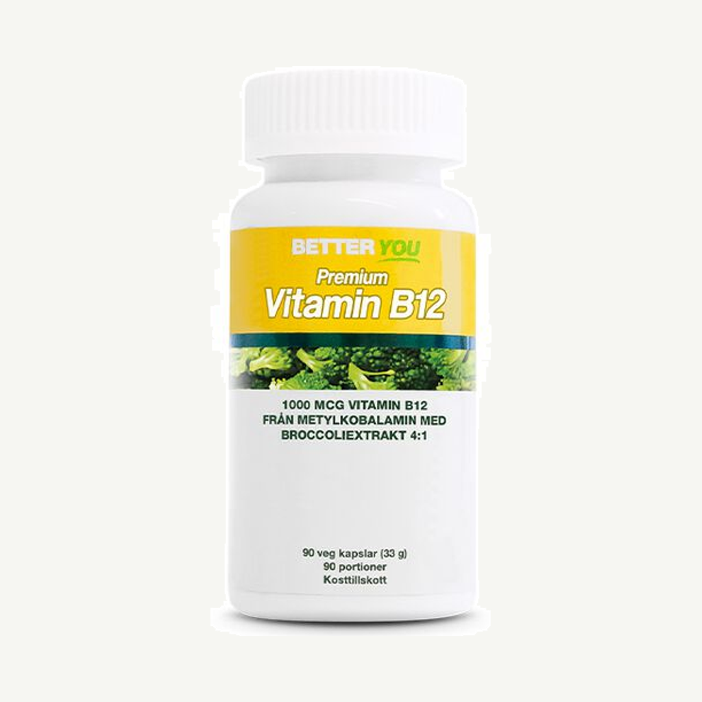 Premium Vitamin B12 90 kapslar