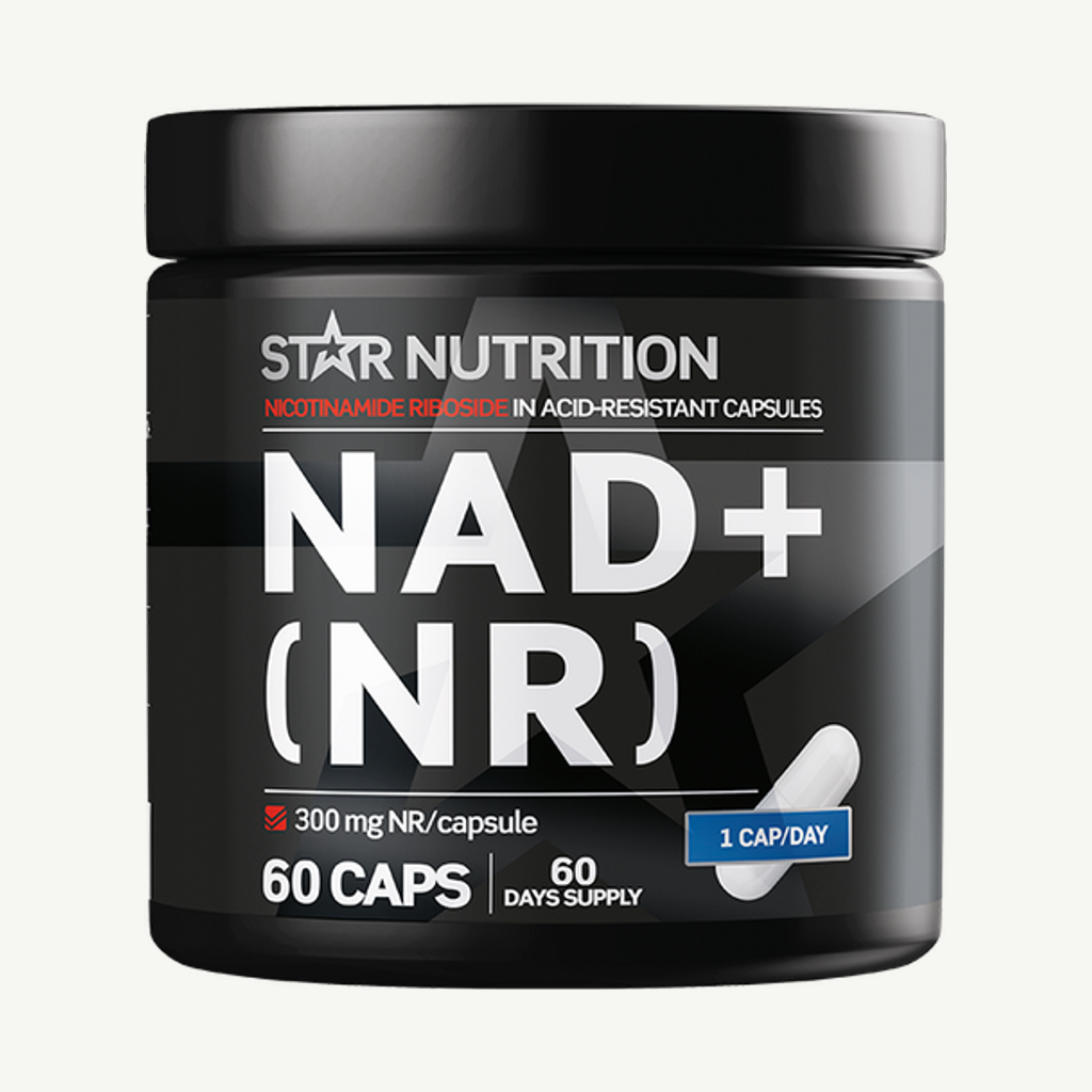 NAD+ (NR) 300 mg 60 kapslar