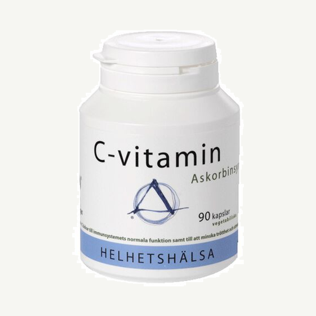 C-vitamin askorbinsyra 90 kapslar
