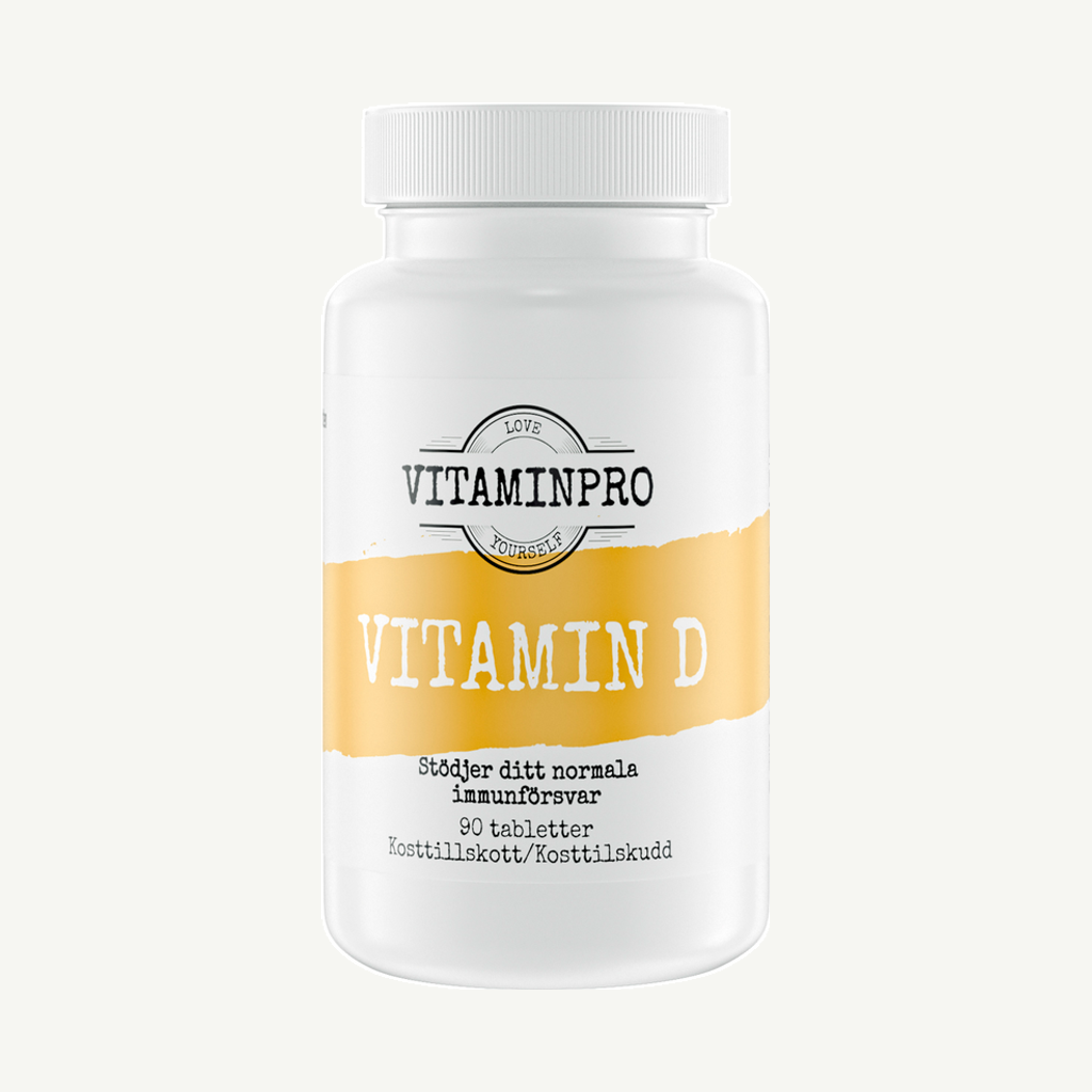 Vitaminpro D-vitamin 90 tabletter