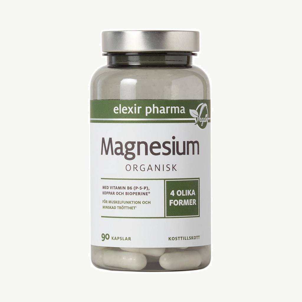 Elexir Pharma Magnesium Organisk 90 caps