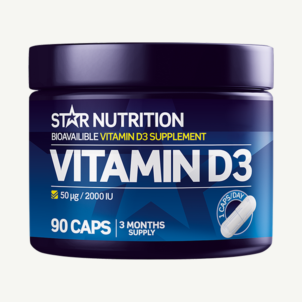 Vitamin D3 90 kapslar