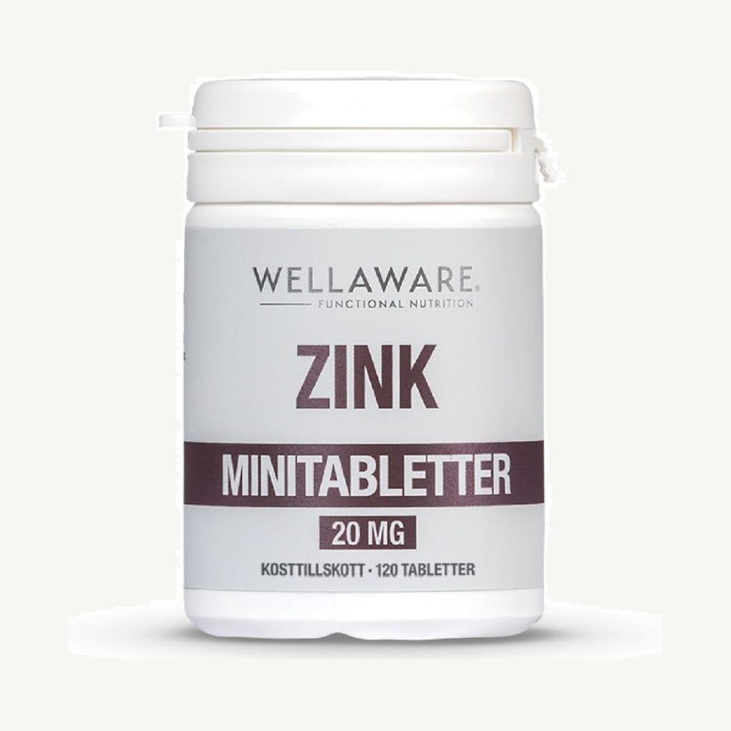 WellAware Zink 120 minitabletter
