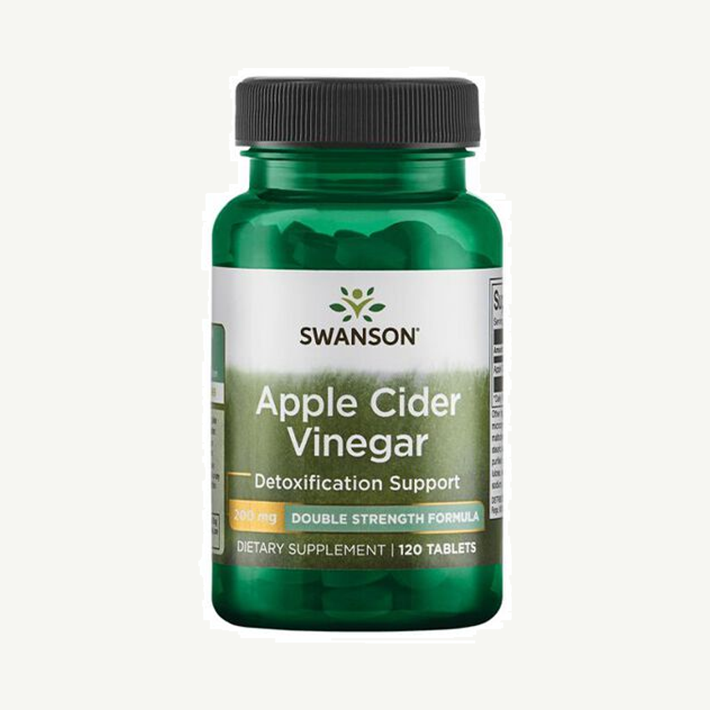 Äppelcidervinäger 200 mg 120 tabletter