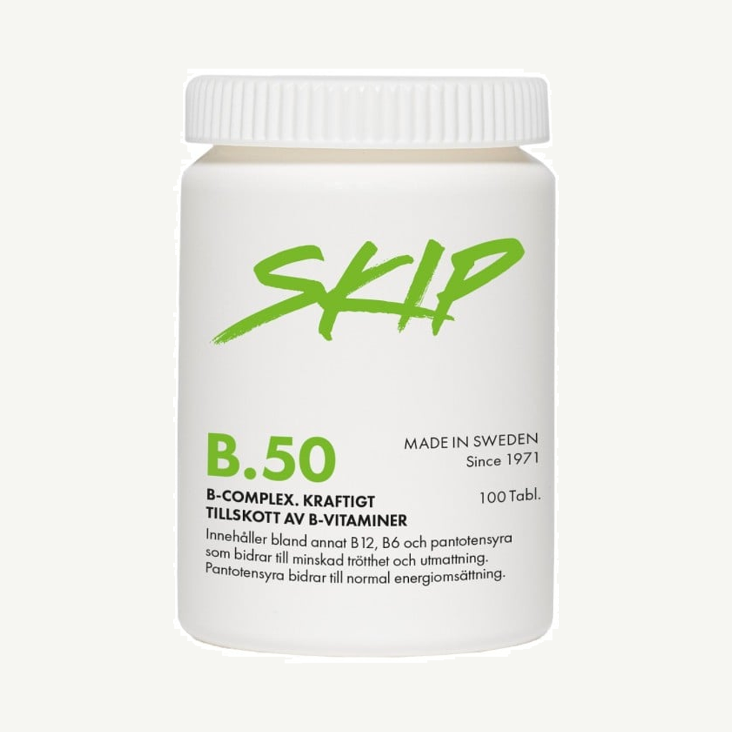 Skip B50 B-komplex 100 tabletter