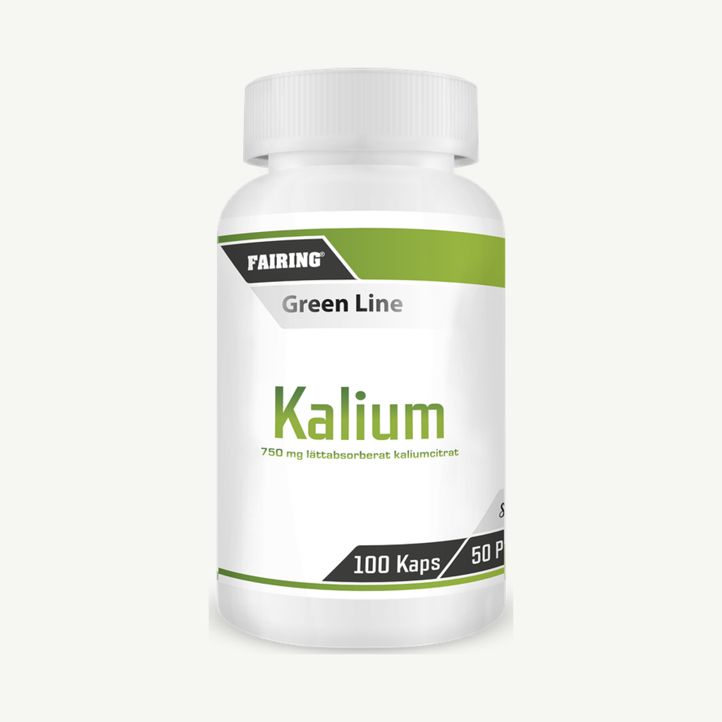 Kalium 100 Kapslar