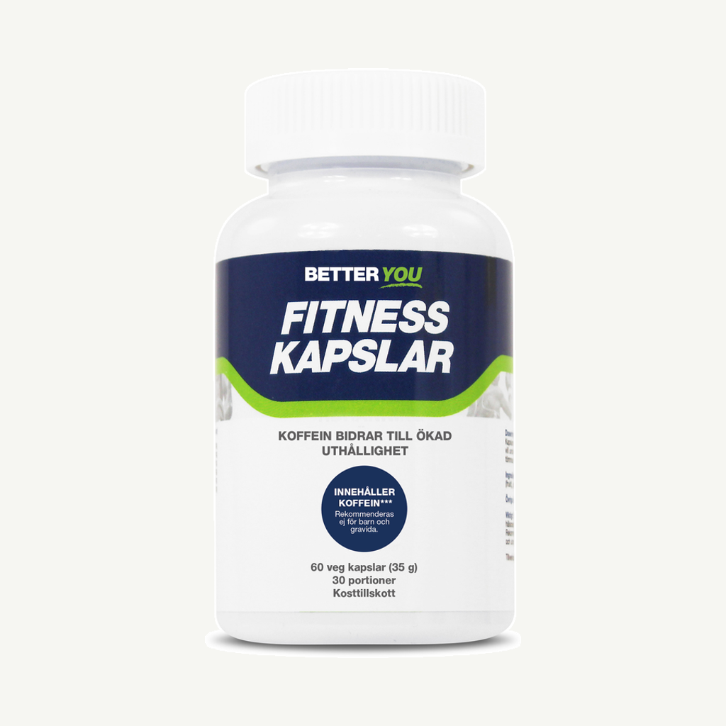 Better You Fitness Kapslar Koffein 60 kapslar