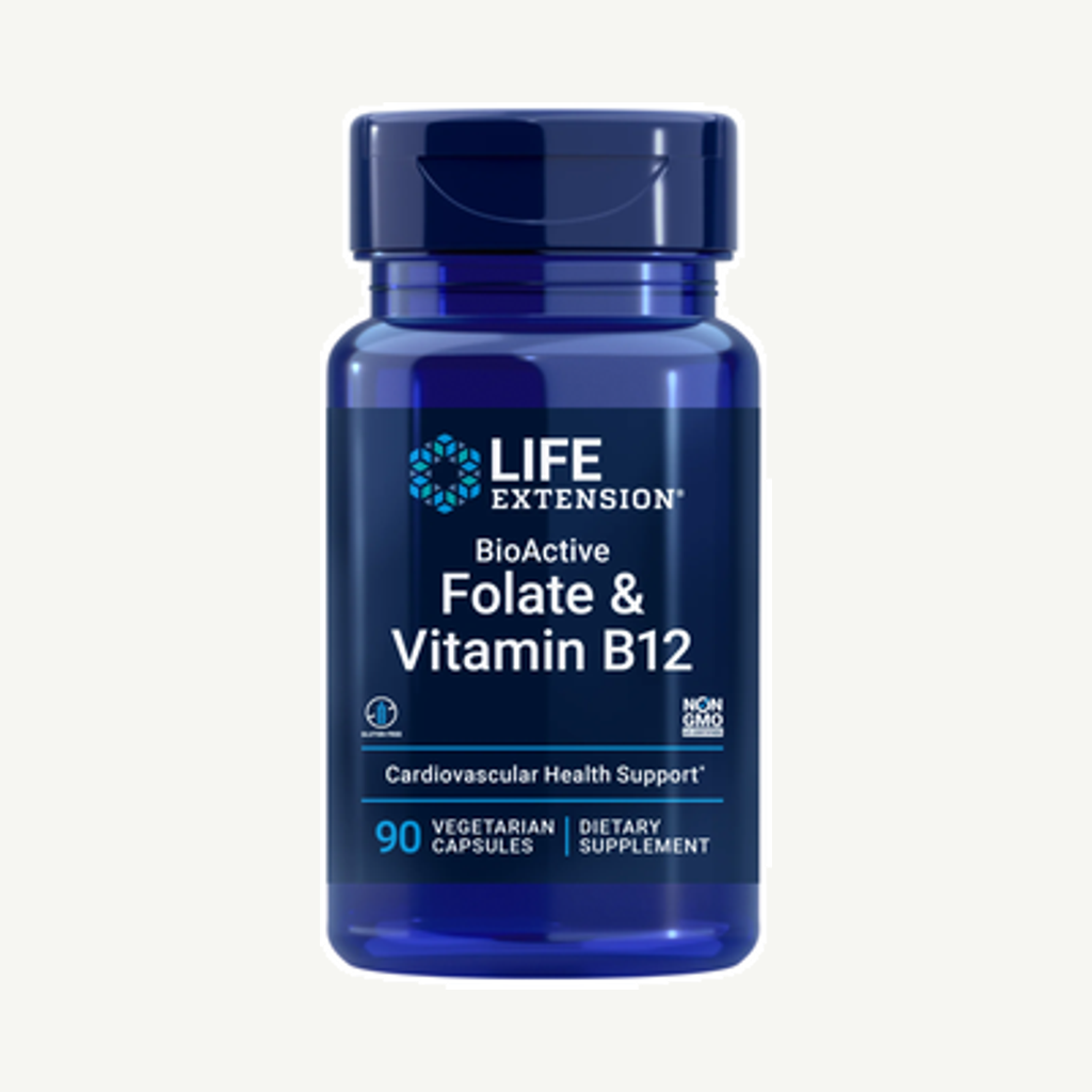 BioActive Folate & B12 90k