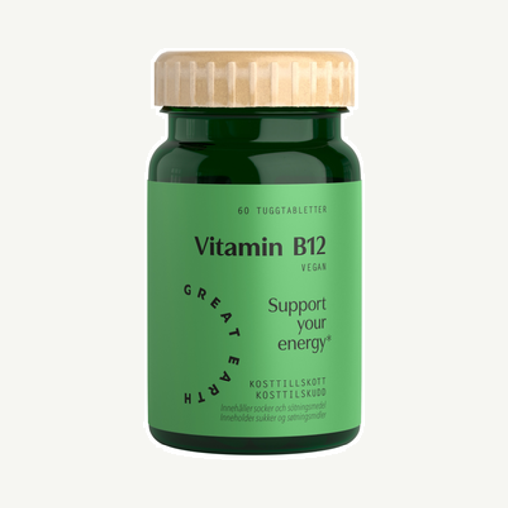 Sublingual B12 500mcg 60t