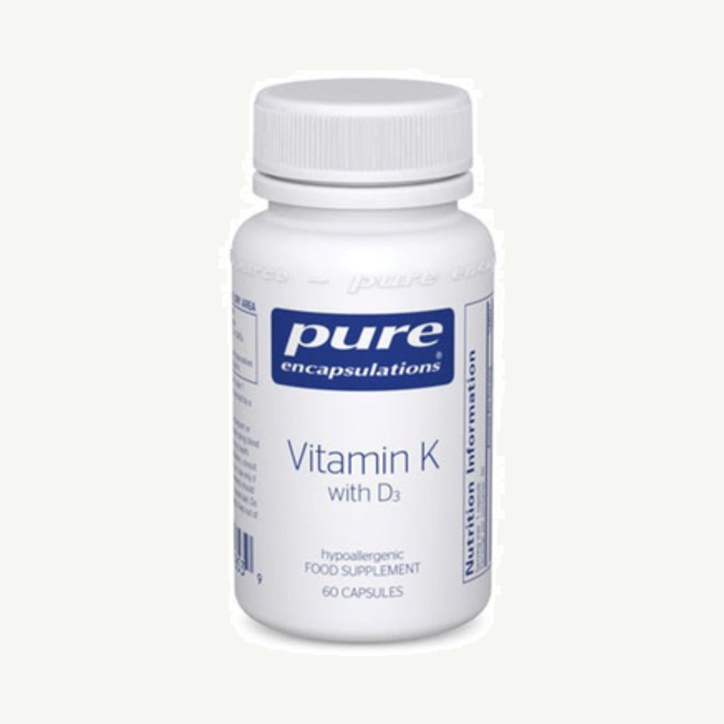 Vitamin K with D3 60k