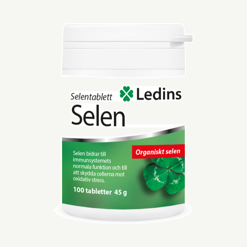 Ledins Selen 100 µg 100 tabletter