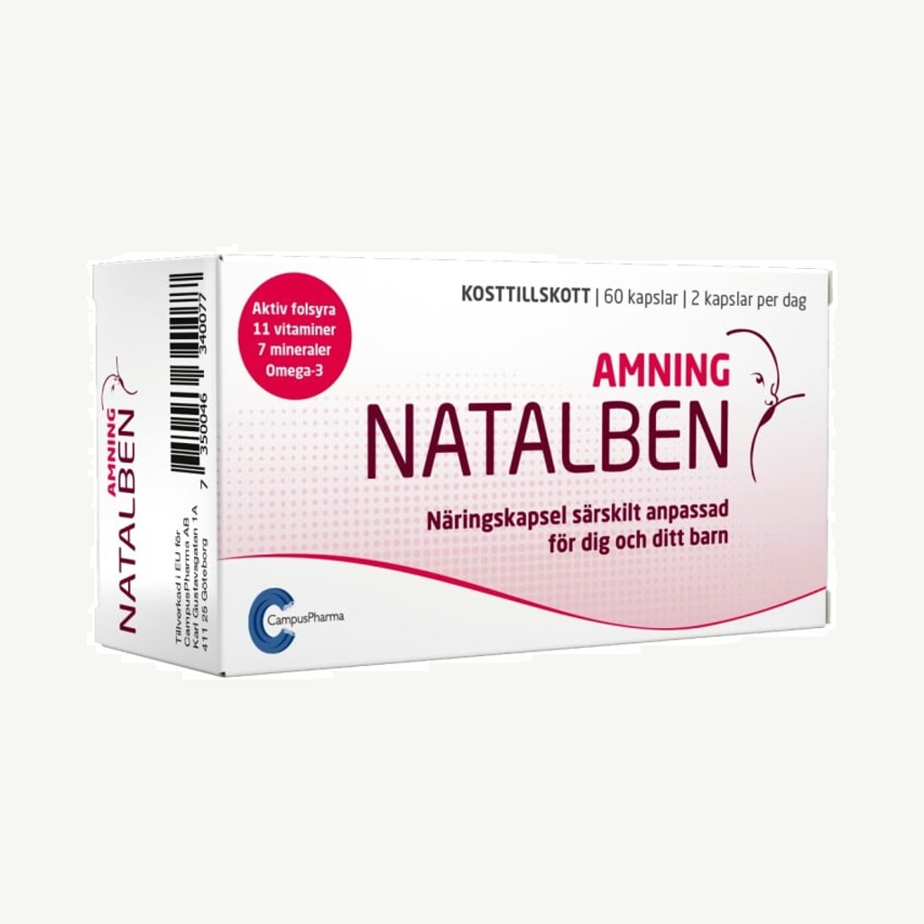 Natalben Amning 60 kapslar