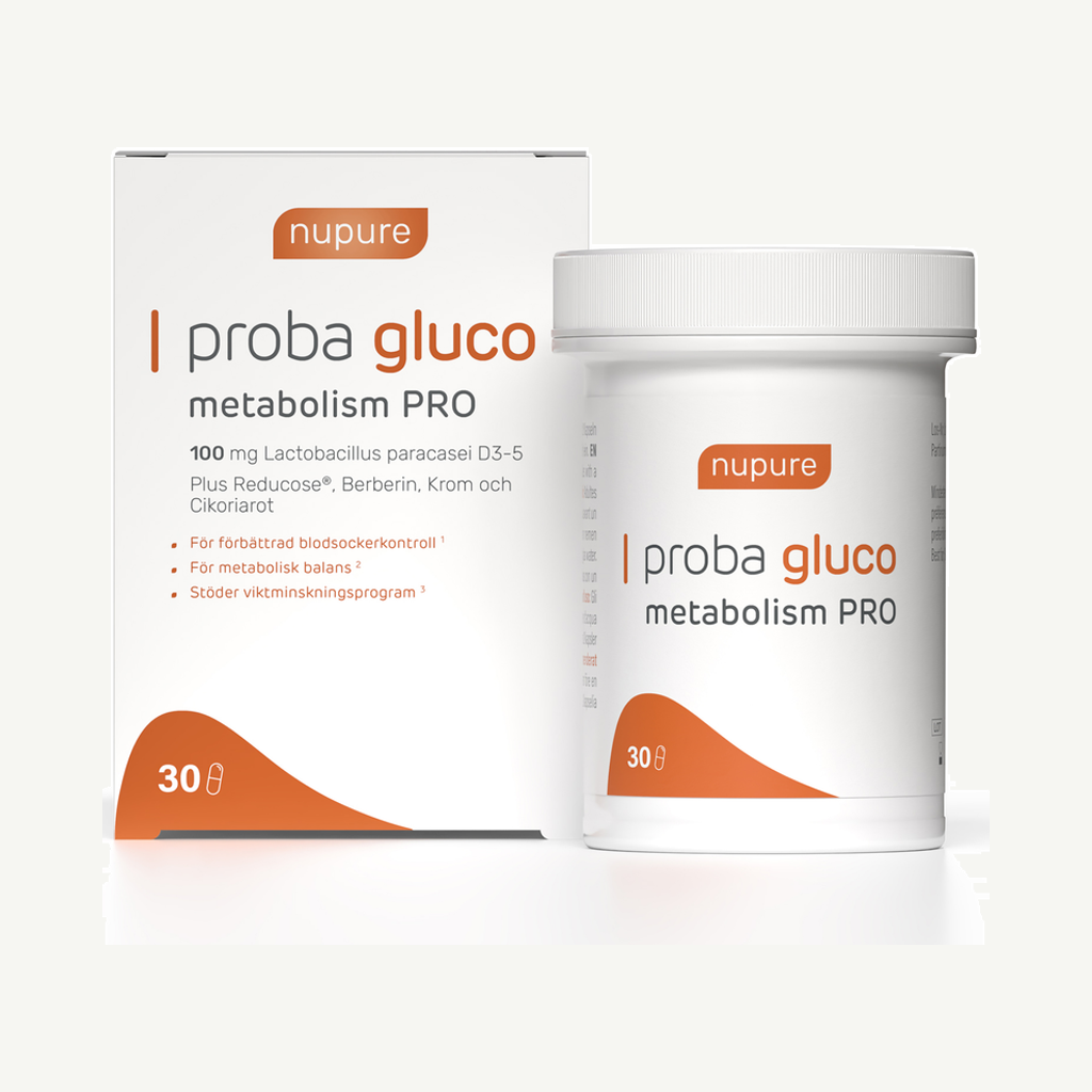 Nupure Proba Gluco Metabolism PRO 30 kapslar