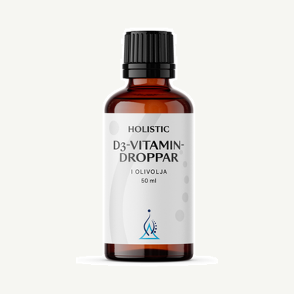 Holistic D3-vitamindroppar Flytande 50 ml