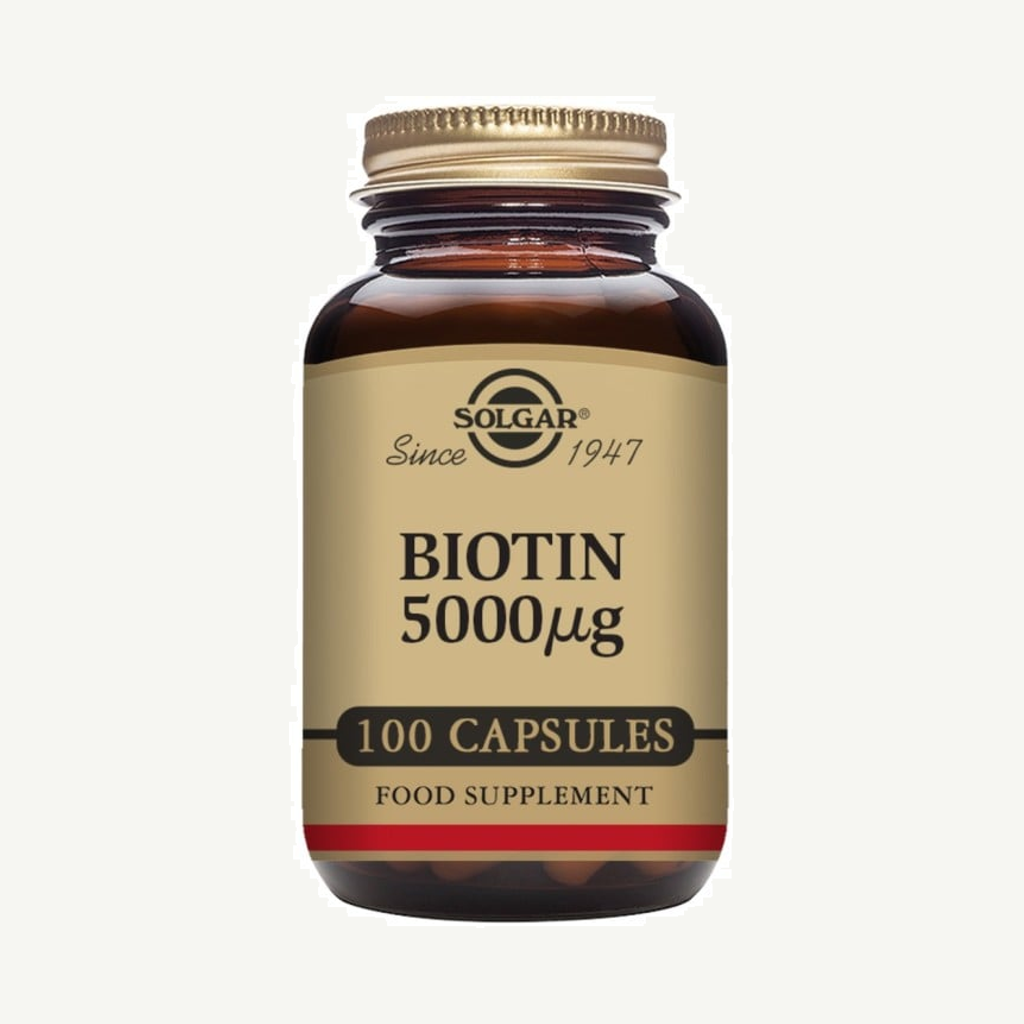 Solgar Biotin 5000 100 kapslar