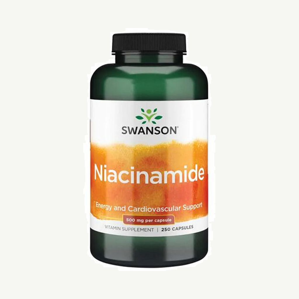 Niacinamide 500 mg 250 kapslar