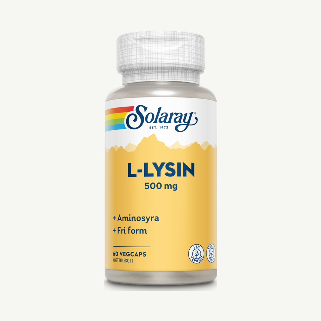 Solaray L-lysin 60 kapslar