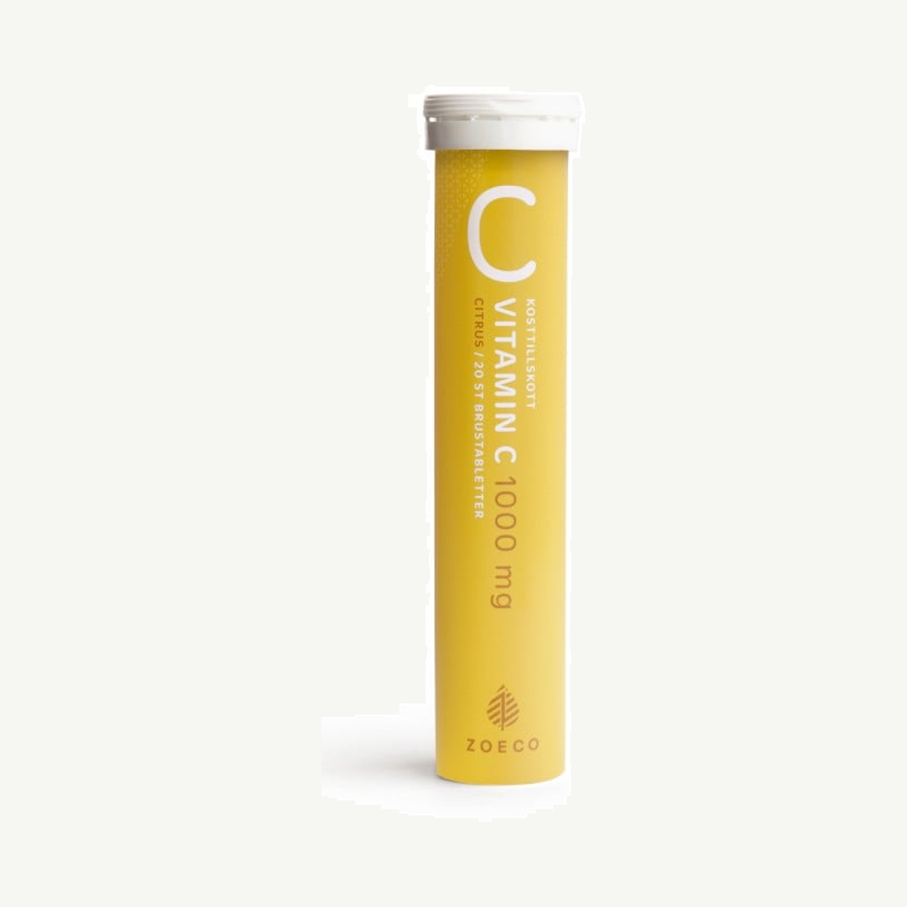 Zoeco Vitamin C 1000 mg Citrus 20 brustabletter