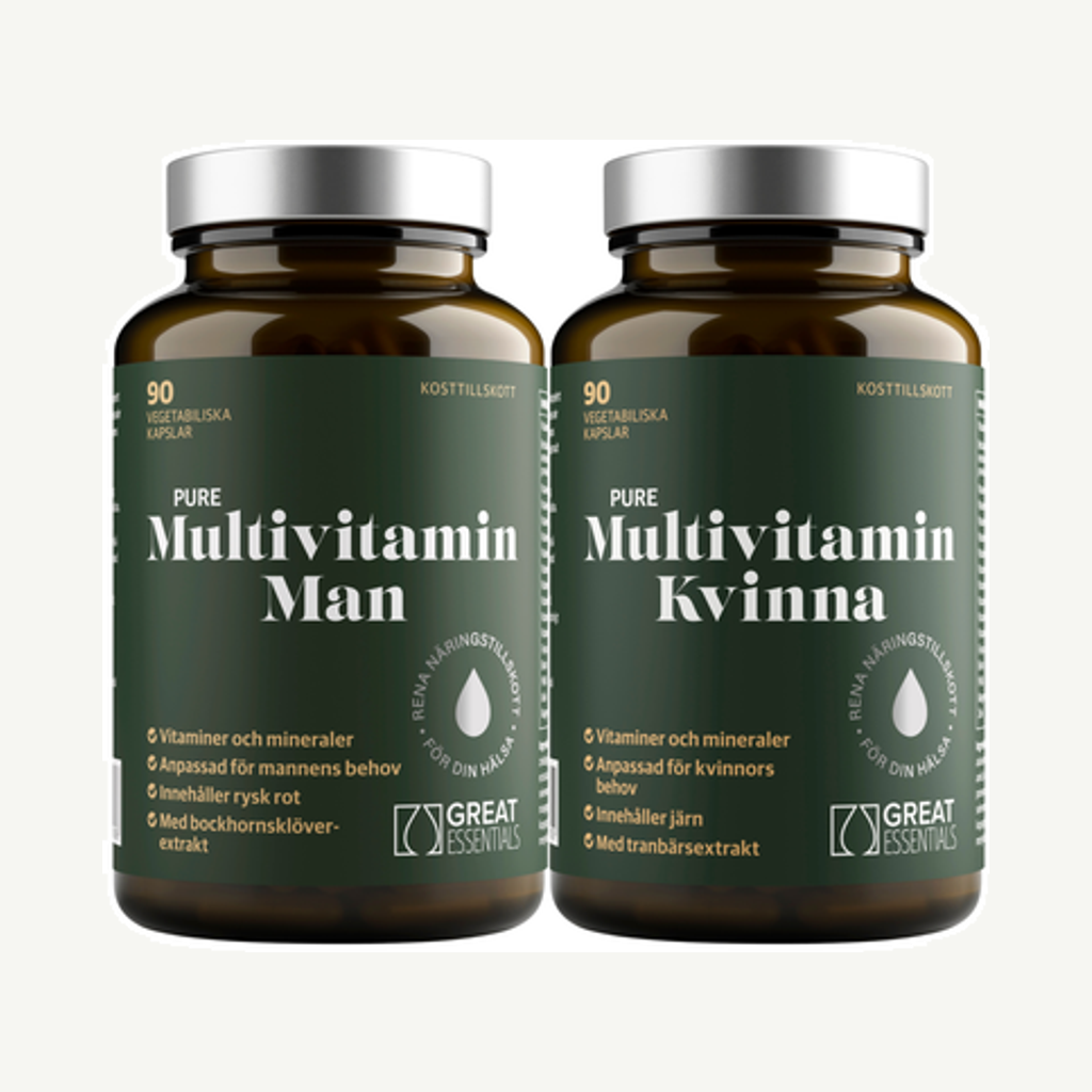 Mutivitamin Man & Kvinna 2x90k