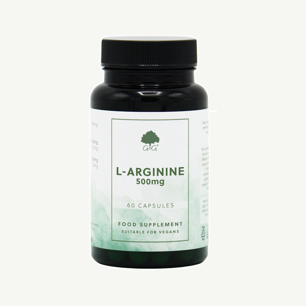 G&G L-Arginine 500mg 60 kapslar