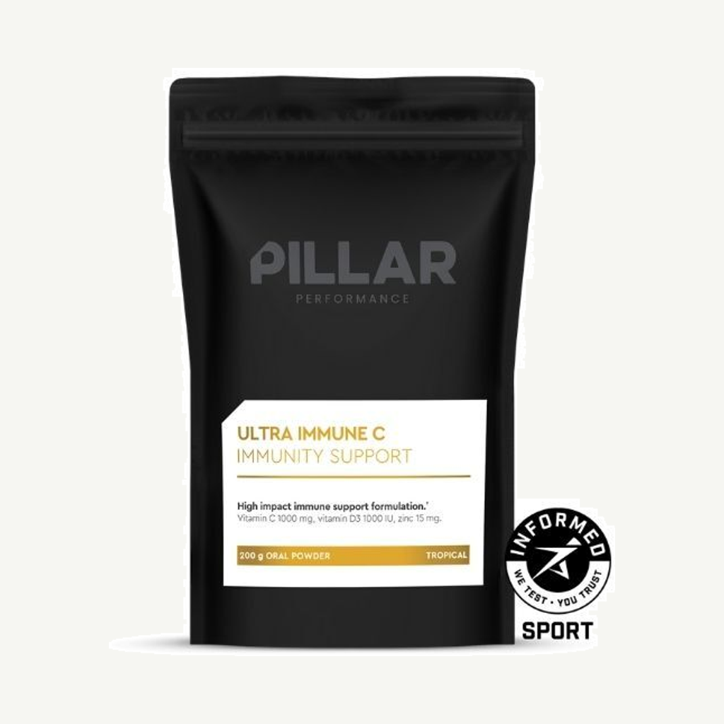 Pillar Performance Ultra Immune C Powder Tropical Pouch 200g