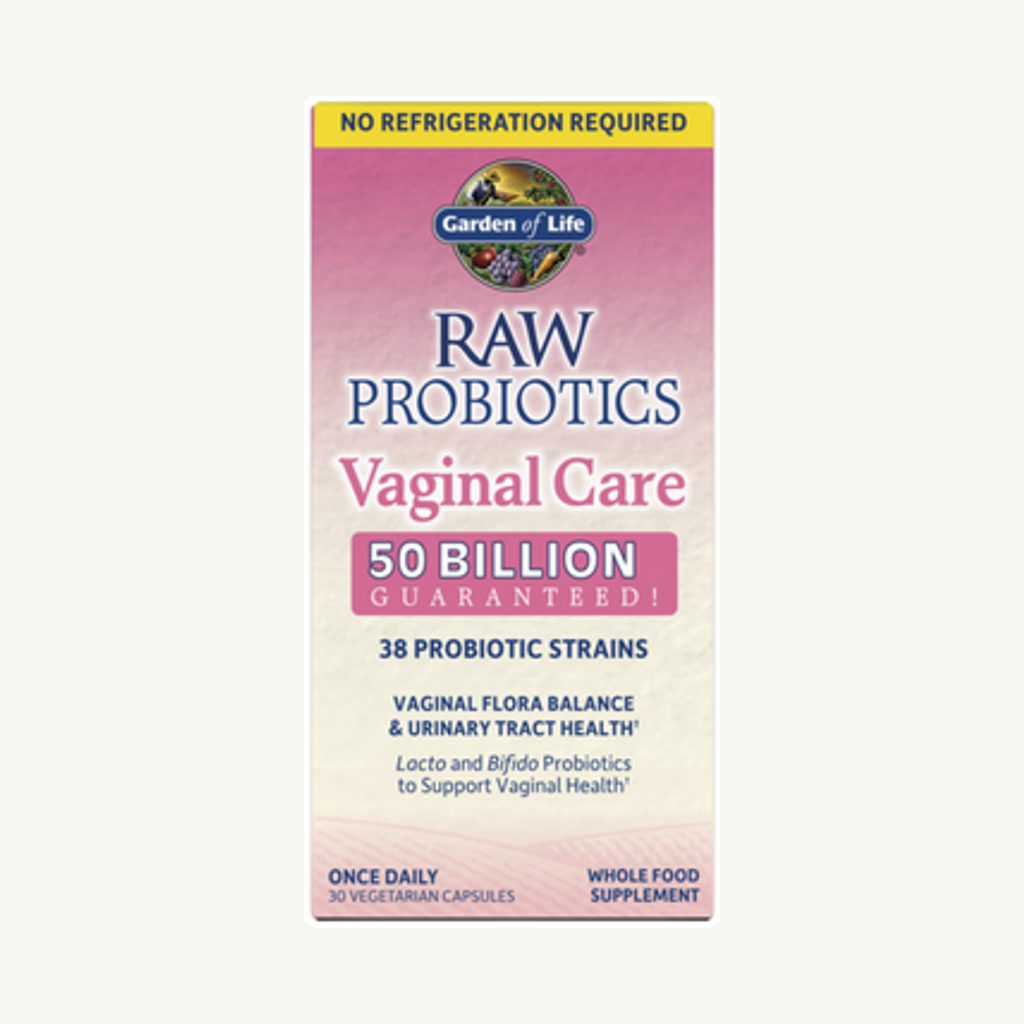 Raw Probiotics Vaginal Care 50CFU 30k