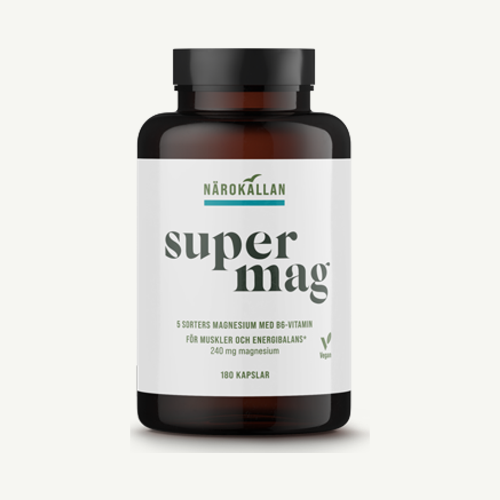 Närokällan Super Mag 180 kapslar