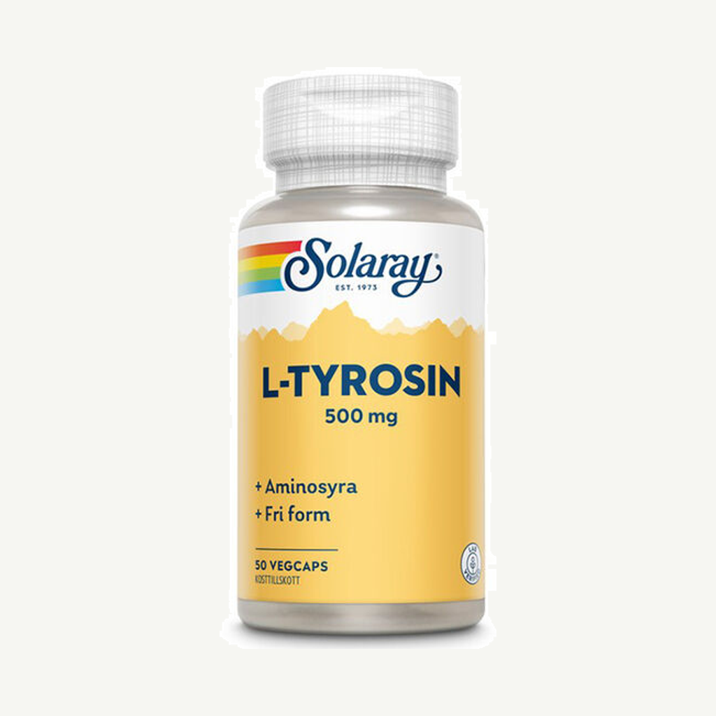 L-tyrosin 50 kapslar