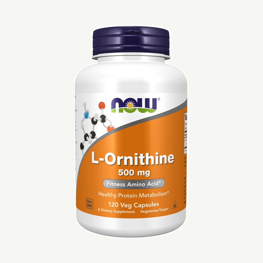 NOW L-Ornithine 500 mg 120 caps