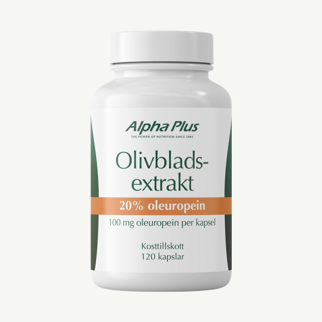 Alpha Plus Alpha Plus Olivbladextrakt 120 kapslar