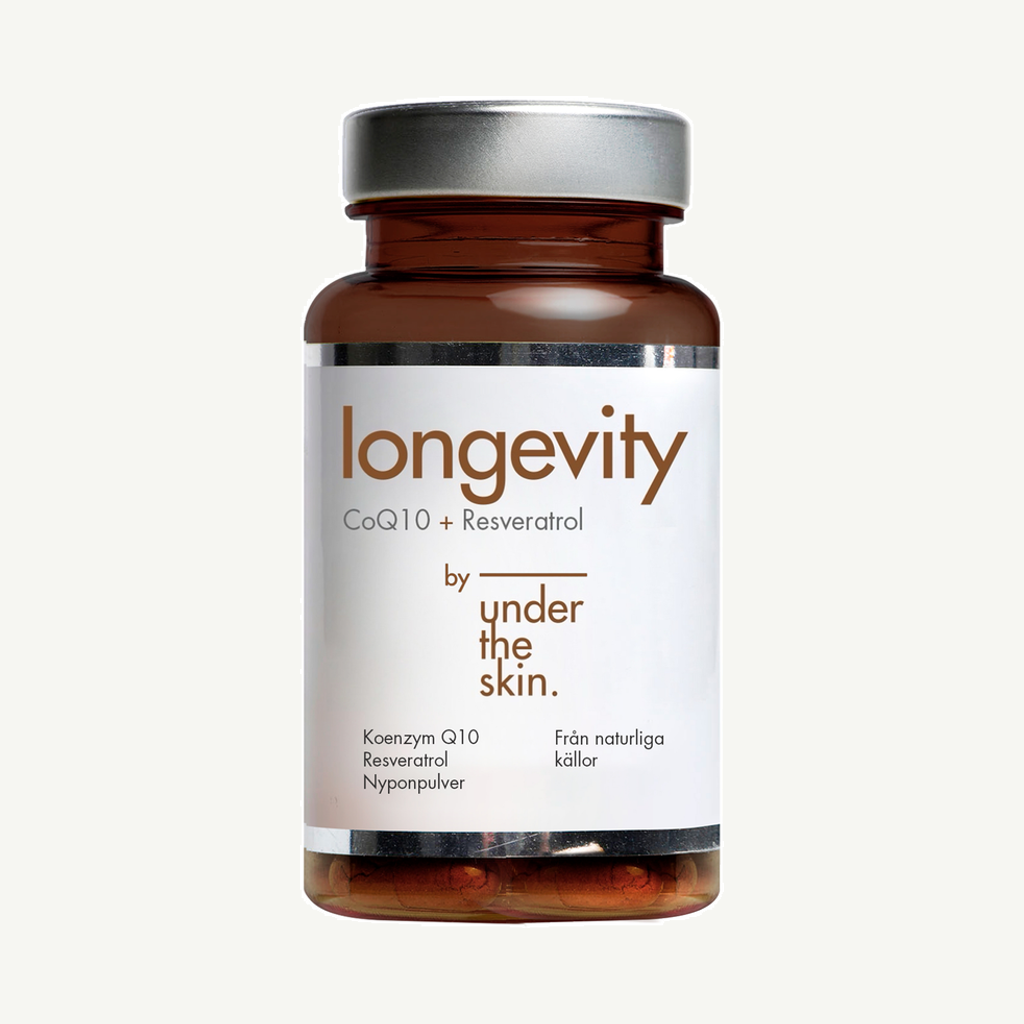 Under the Skin Longevity CoQ10+Resveratrol 60 kapslar