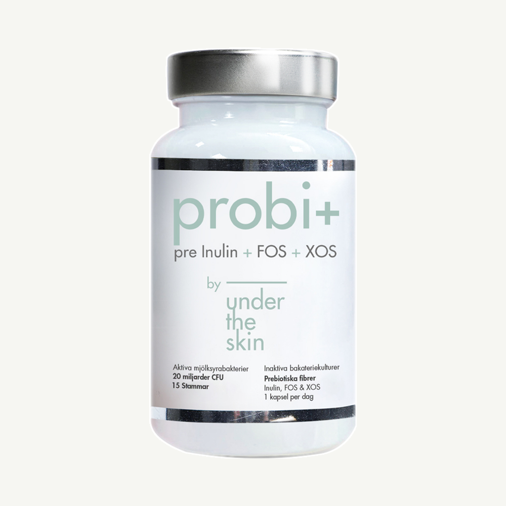 Under the Skin Probi+  Pre Inulin FOS+XOS 60 kapslar