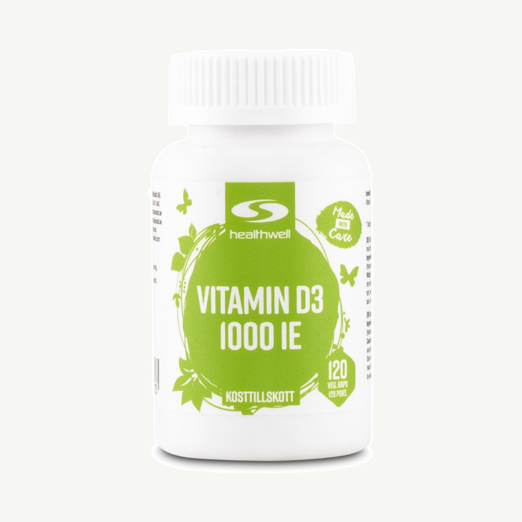 Healthwell Vitamin D3 1000 IE
