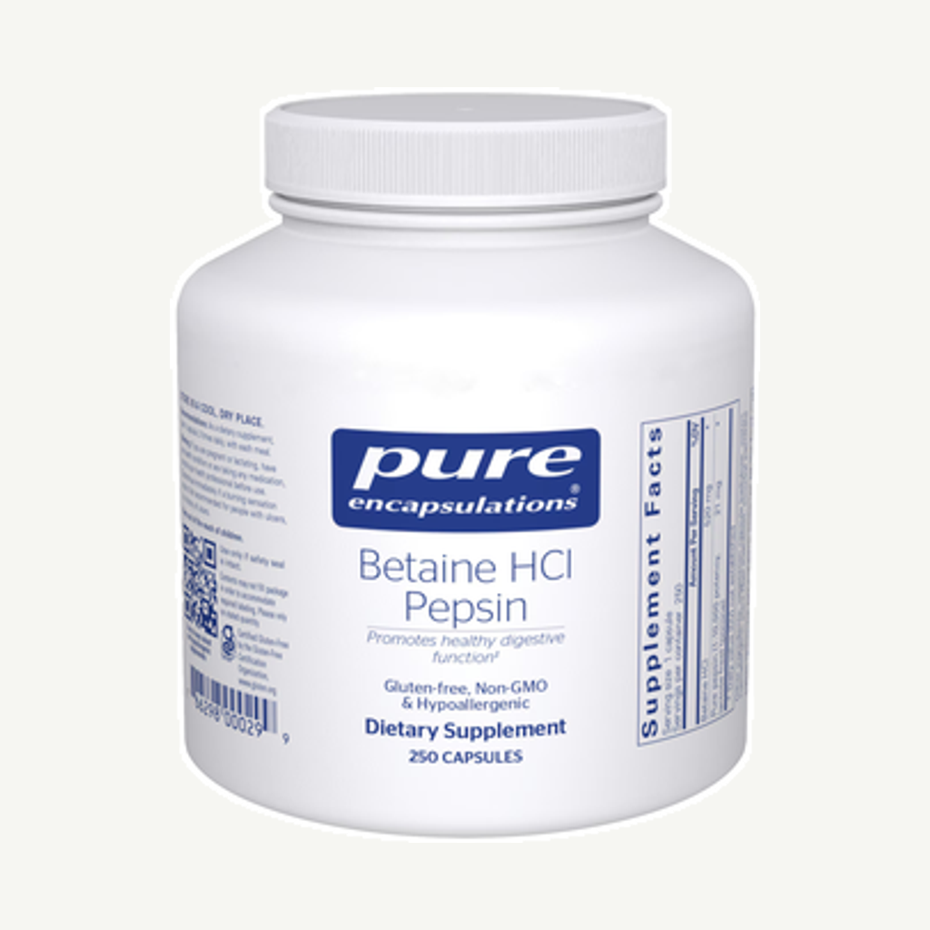 Betaine HCl Pepsin 250k