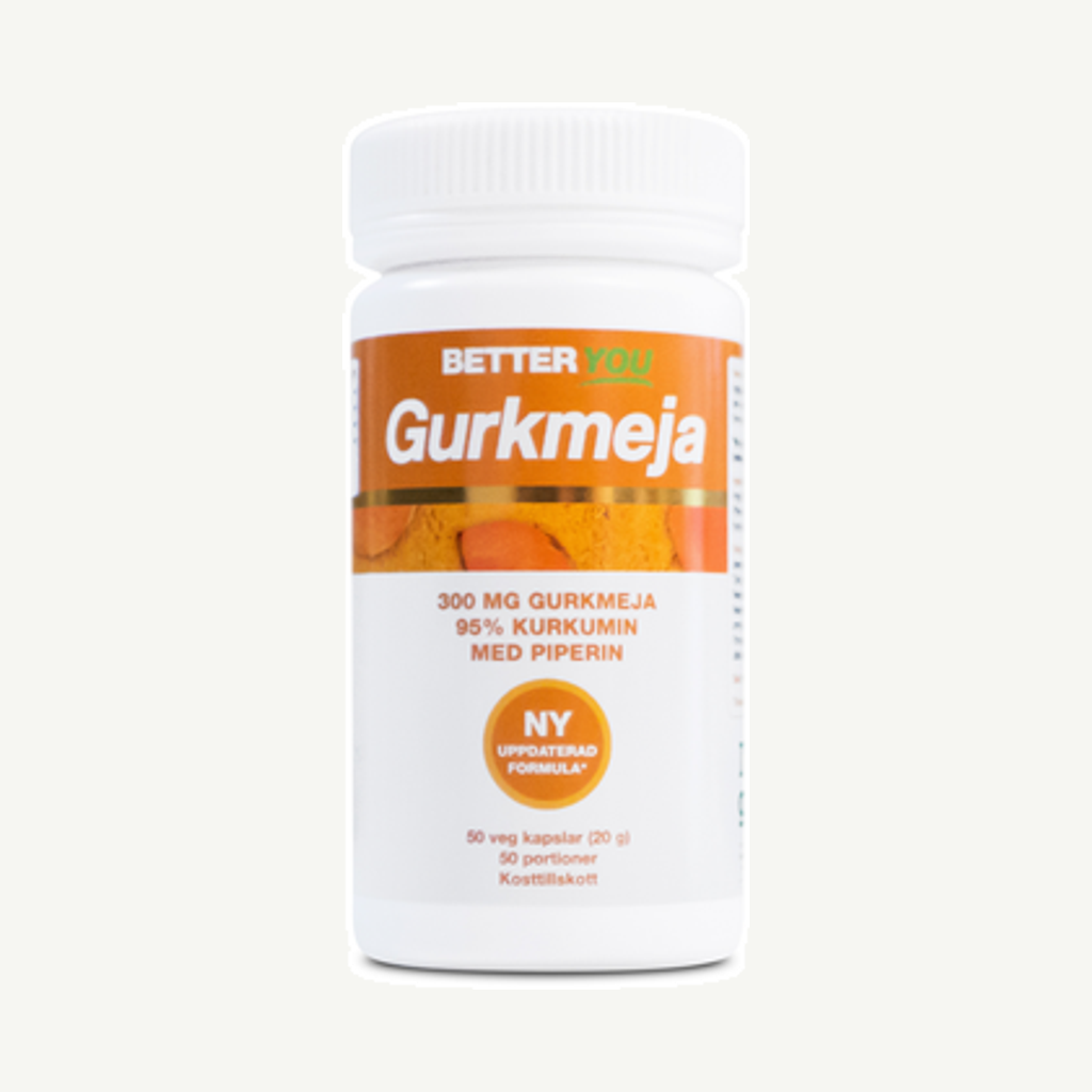 Better You Gurkmeja Kapslar, 50 st