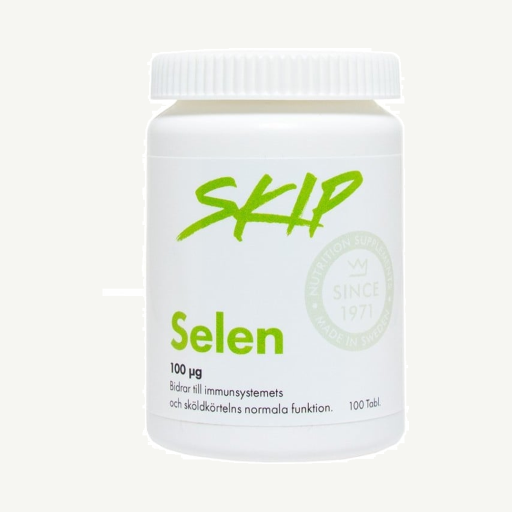 Skip Selen 100 mcg 100 tabletter