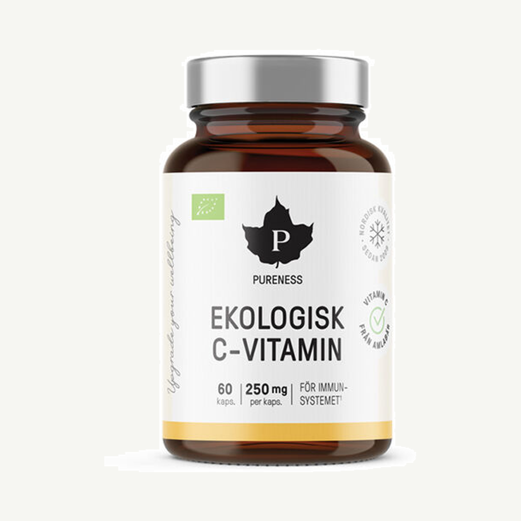 Ekologisk C-vitamin 60 kapslar