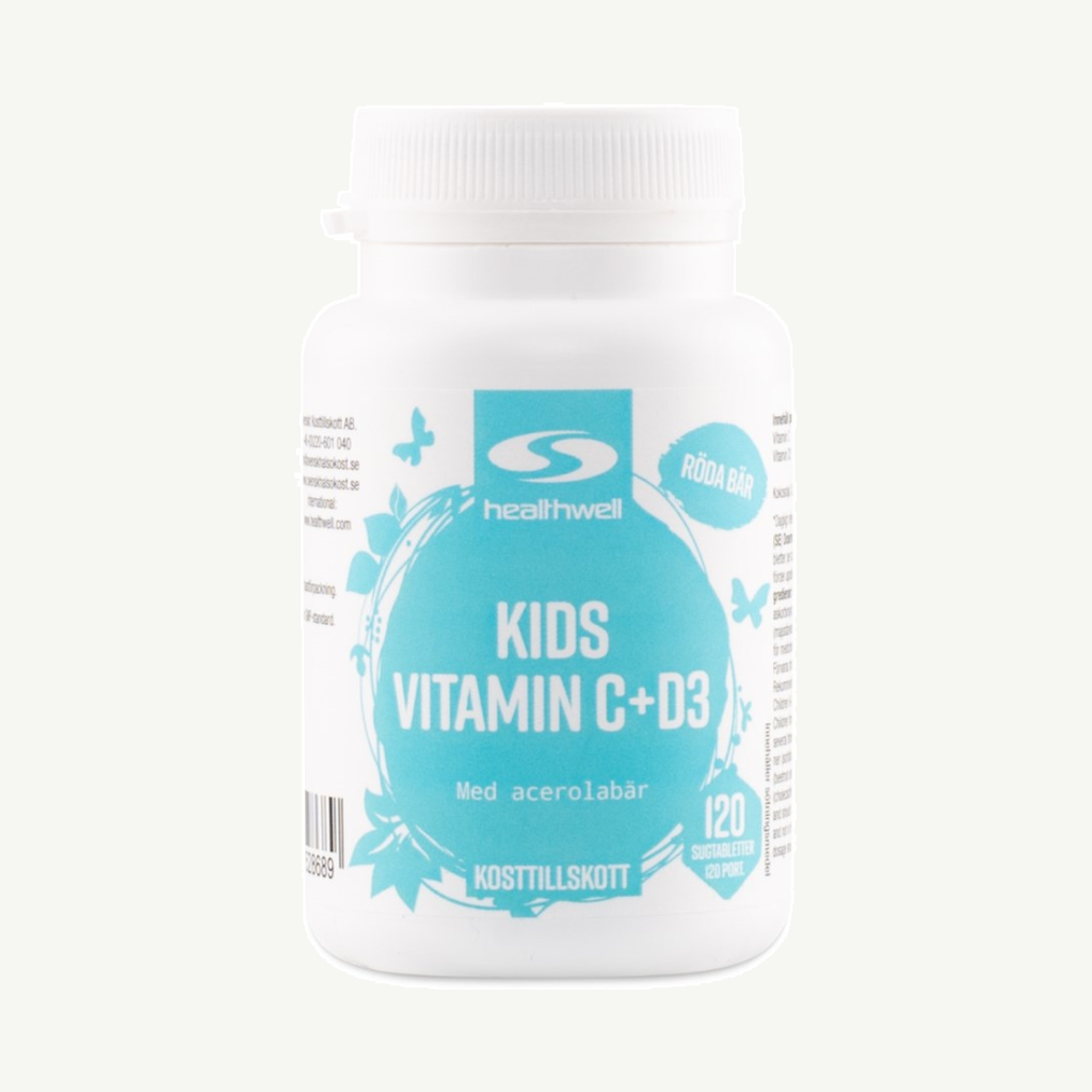 Healthwell Kids Vitamin C+D3