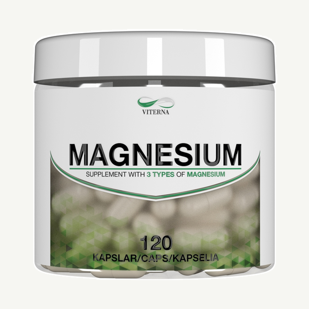 Viterna Magnesium 120 kapslar