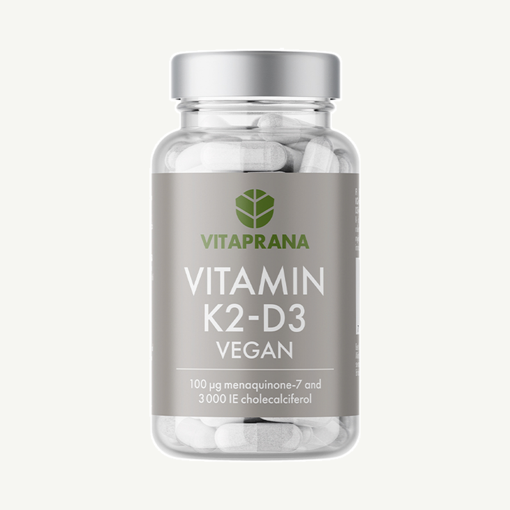 Vitaprana Vitamin K2+D3 Vegan 110 kapslar