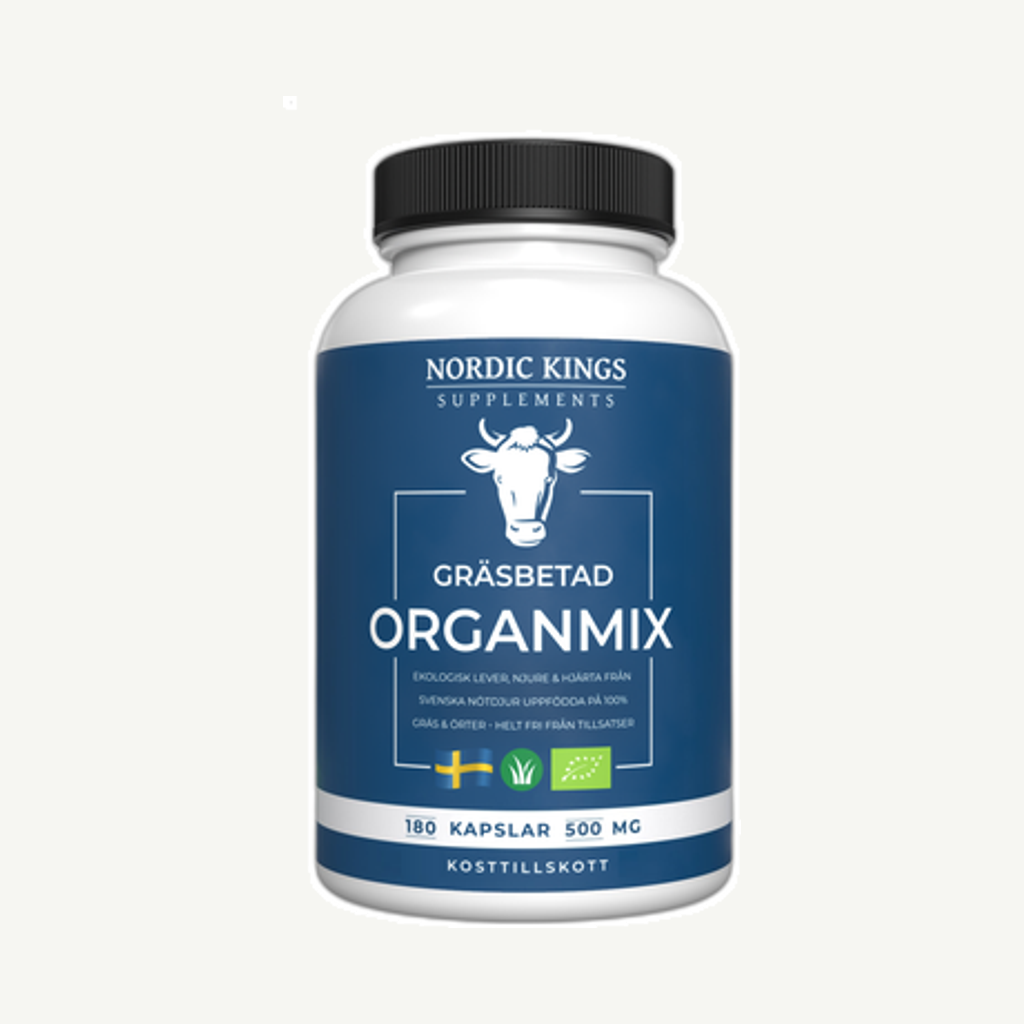 Gräsbetad Organmix 180k