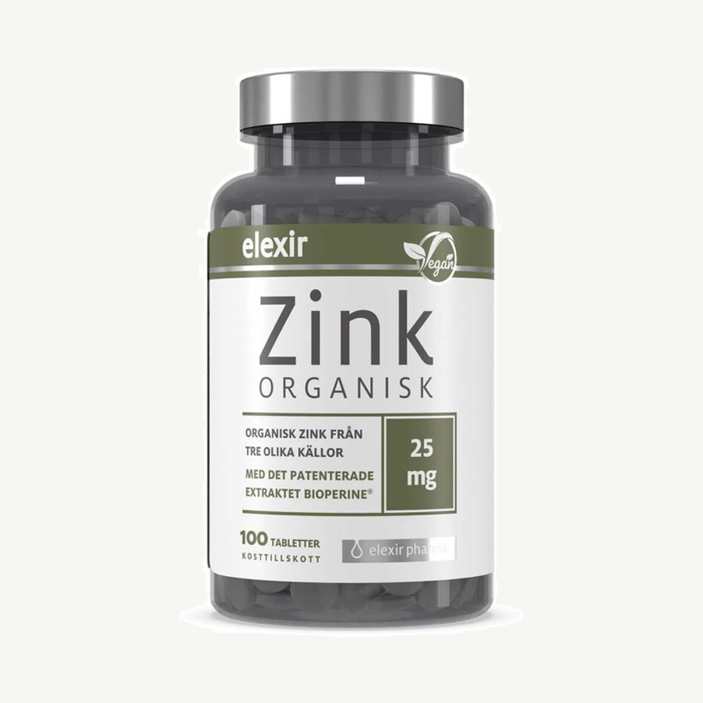 Elexir Pharma Organic Zink 100 tabs