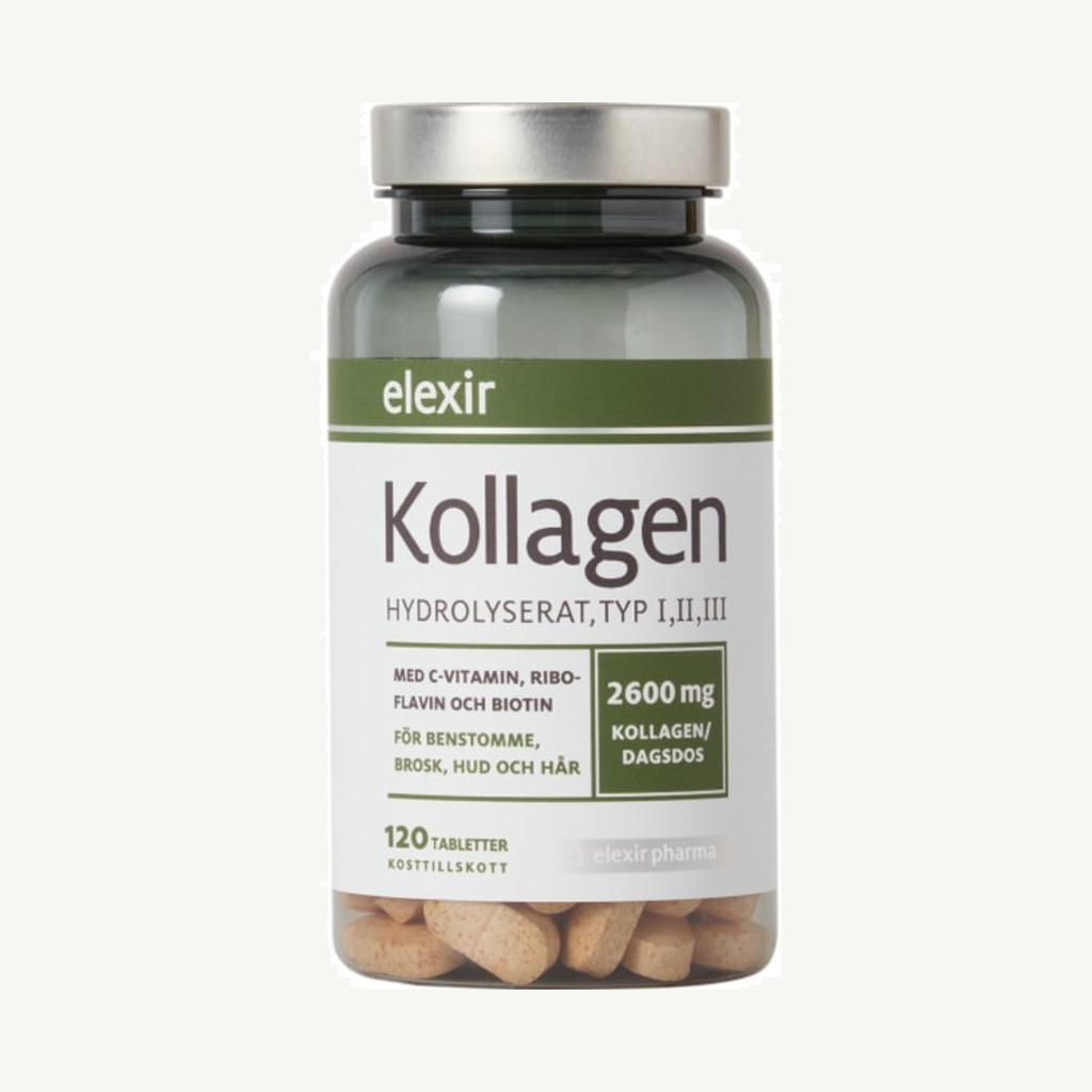 Elexir Kollagen hydrolyserat 120 tabletter