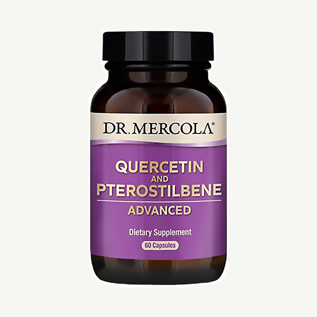 DR.MERCOLA Quercetin & Pterostilben 60 kapslar