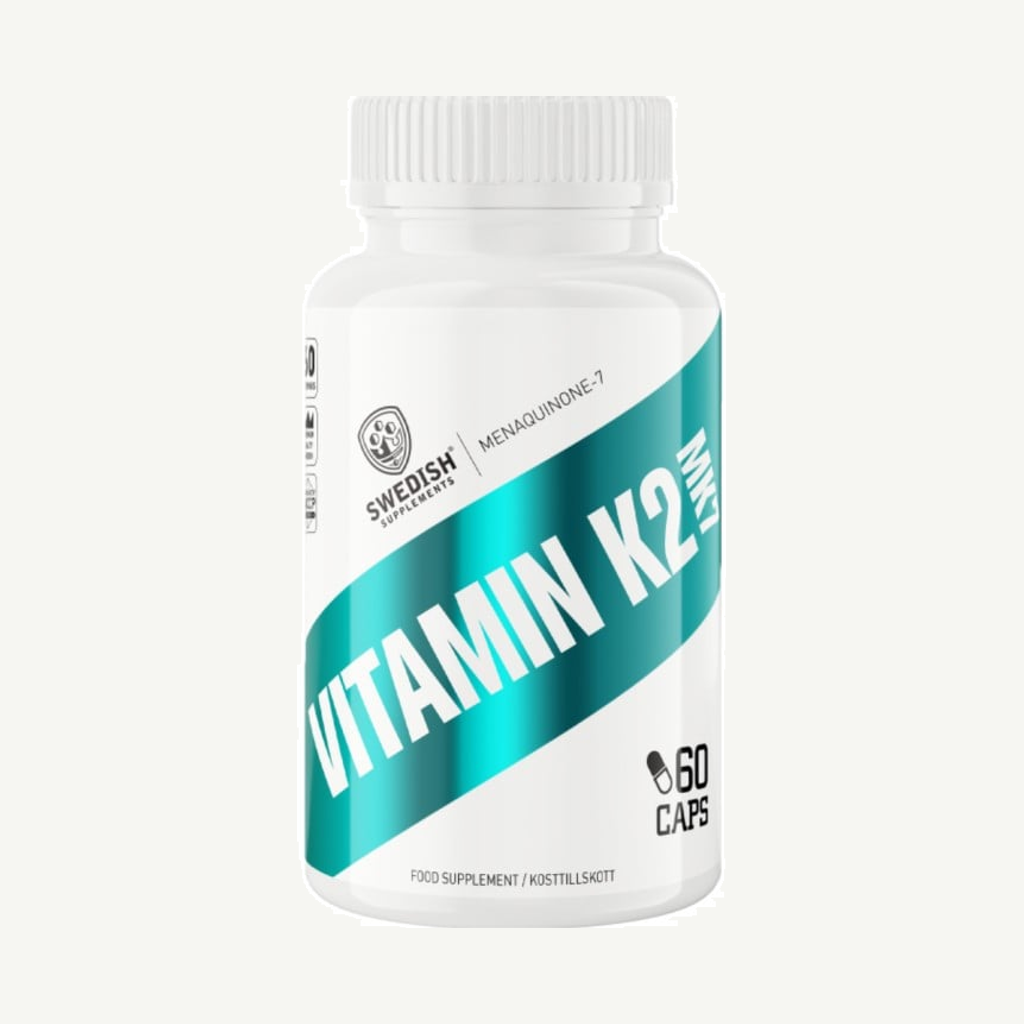 Swedish Supplements Vitamin K2 MK7, 60 kapslar