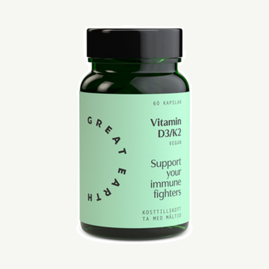 Vitamin D3 & K2 50mcg 60k