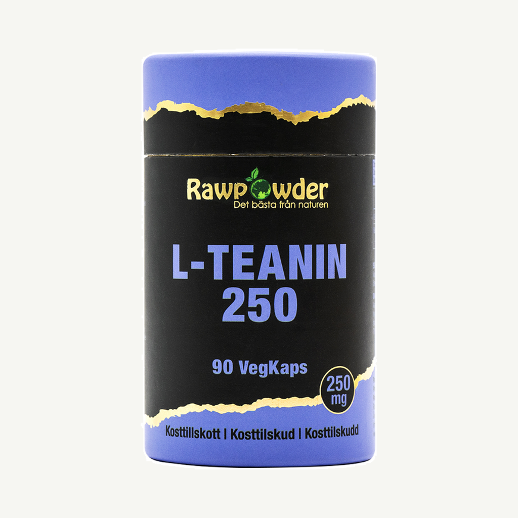 Rawpowder L-Teanin 250 mg 90 kapslar